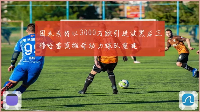 国米或将以3000万欧引进波黑后卫穆哈雷莫维奇助力球队重建